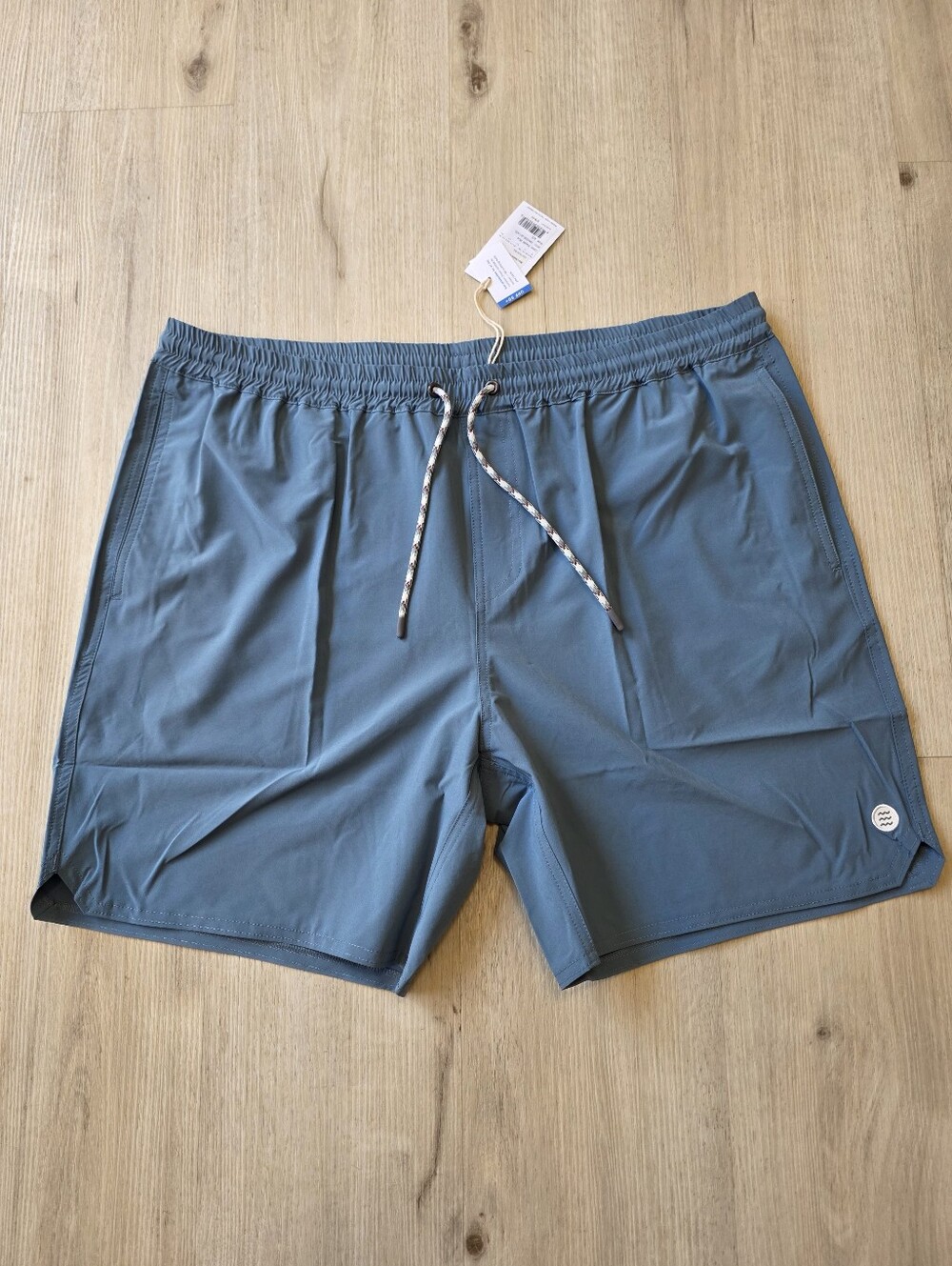 Free Fly Andros Swim Trunks Size XXL Pacific Blue